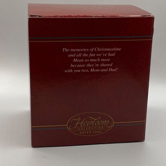 0421 Vintage Carlton Cards 2000 Parents are Precious Christmas Series NWT - Picture 6 of 7